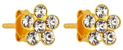 Bijou Brigitte Ohrringe Gold|Blumenschmuck>Ohrstecker - Sweet Blossoms gold
