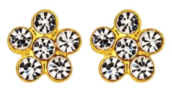 Bijou Brigitte Ohrringe Gold|Blumenschmuck>Ohrstecker - Sweet Blossoms gold