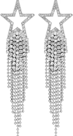 Bijou Brigitte Ohrstecker>Ohrstecker - Tassel Stars silber
