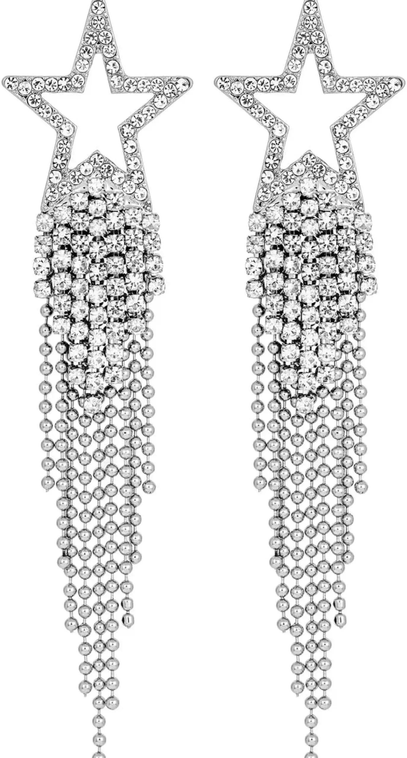 Bijou Brigitte Ohrstecker>Ohrstecker - Tassel Stars silber