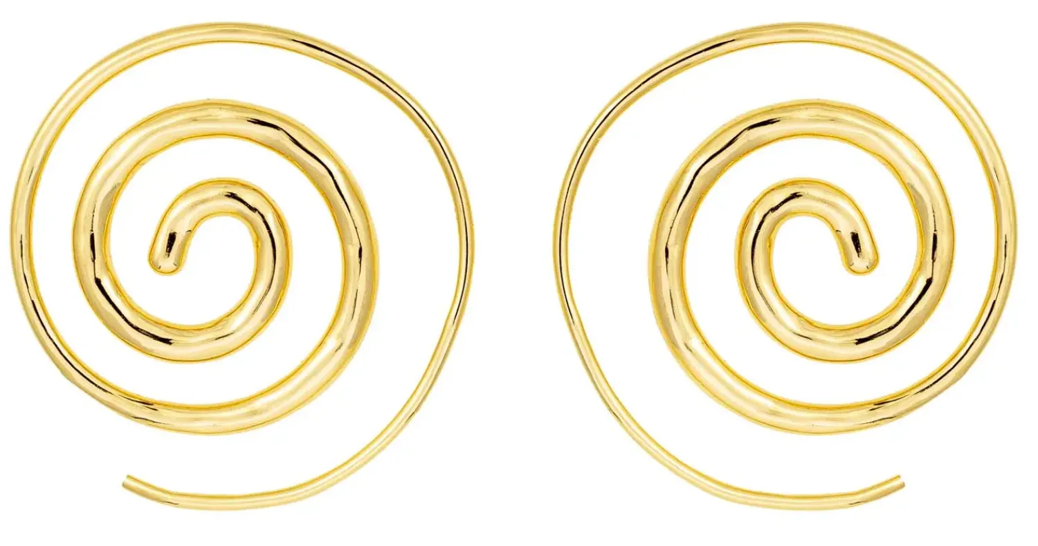 Bijou Brigitte Ohrringe Gold|Ohrstecker>Ohrstecker - Thin Spiral gold