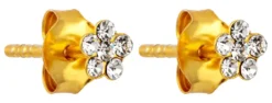 Bijou Brigitte Ohrringe Gold|Blumenschmuck>Ohrstecker - Tiny Blossom gold