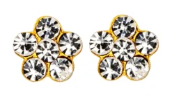 Bijou Brigitte Ohrringe Gold|Blumenschmuck>Ohrstecker - Tiny Blossom gold