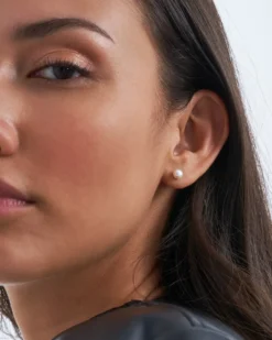 Bijou Brigitte Ohrstecker|Perlenschmuck>Ohrstecker - Tiny Pearls weiß