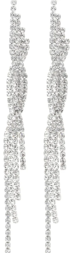 Bijou Brigitte Brautohrringe|Ohrstecker>Ohrstecker - Twisted Glam silber