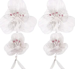 Bijou Brigitte Blumenschmuck|Ohrstecker>Ohrstecker - White Extra weiß
