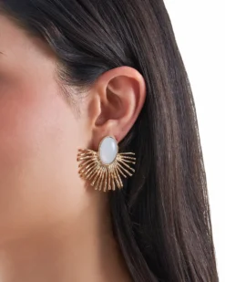 Bijou Brigitte Ohrringe Gold|Ohrstecker>Ohrstecker - White Nest gold