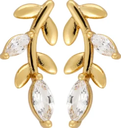 Bijou Brigitte Ohrringe 925Er Silber|Ohrringe Gold>Ohrstecker - Winning Leaf gold