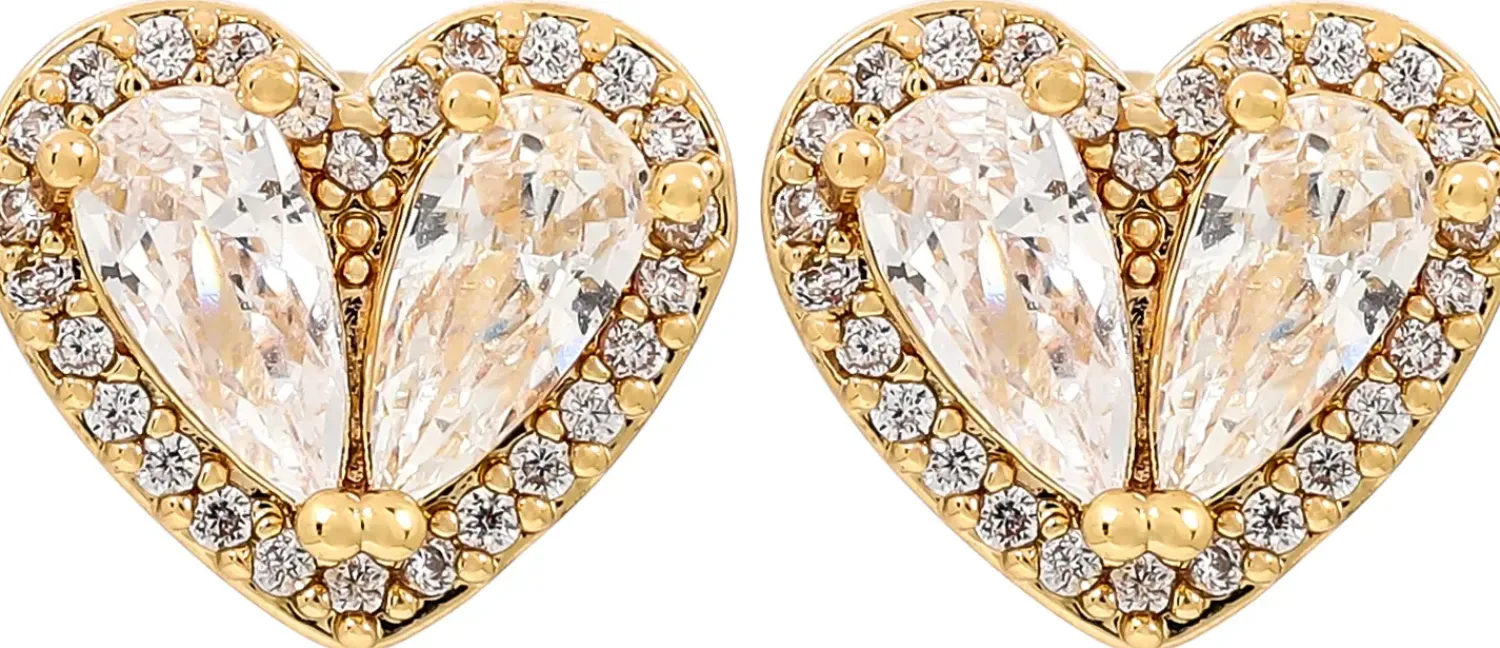 Bijou Brigitte Für Bestimmte Personen|Ohrringe Gold>Ohrstecker - Wonderful Hearts gold