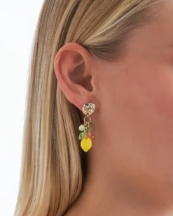 Bijou Brigitte Ohrstecker>Ohrstecker - Zesty Lemon gelb