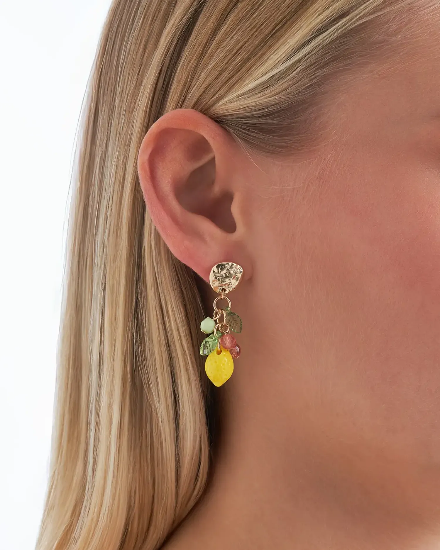 Bijou Brigitte Ohrstecker>Ohrstecker - Zesty Lemon gelb