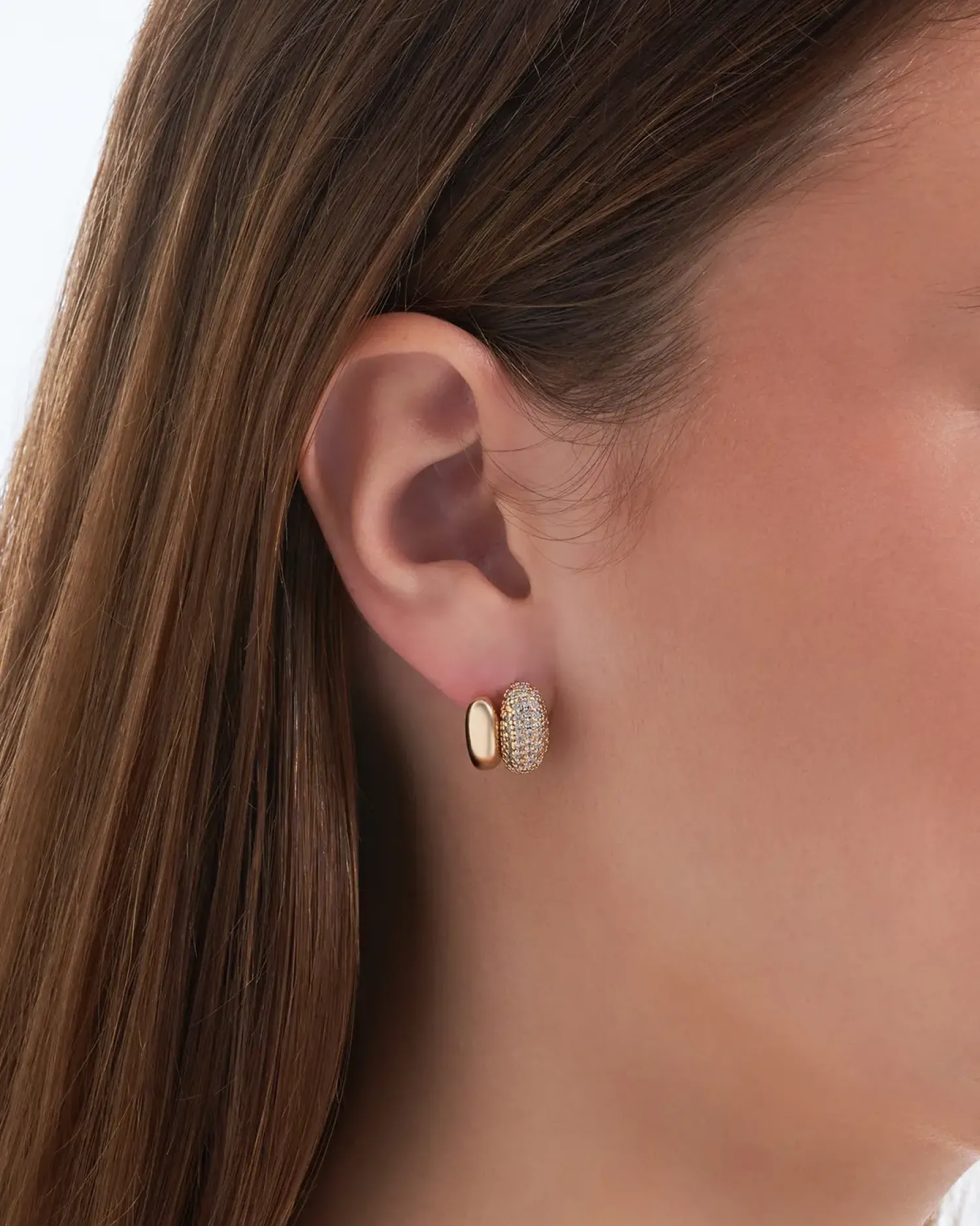 Bijou Brigitte Ohrringe Gold|Ohrstecker>Ohrstecker - Zirconia Dream gold
