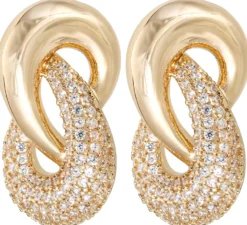 Bijou Brigitte Ohrringe Gold|Ohrstecker>Ohrstecker - Zirconia Eight gold