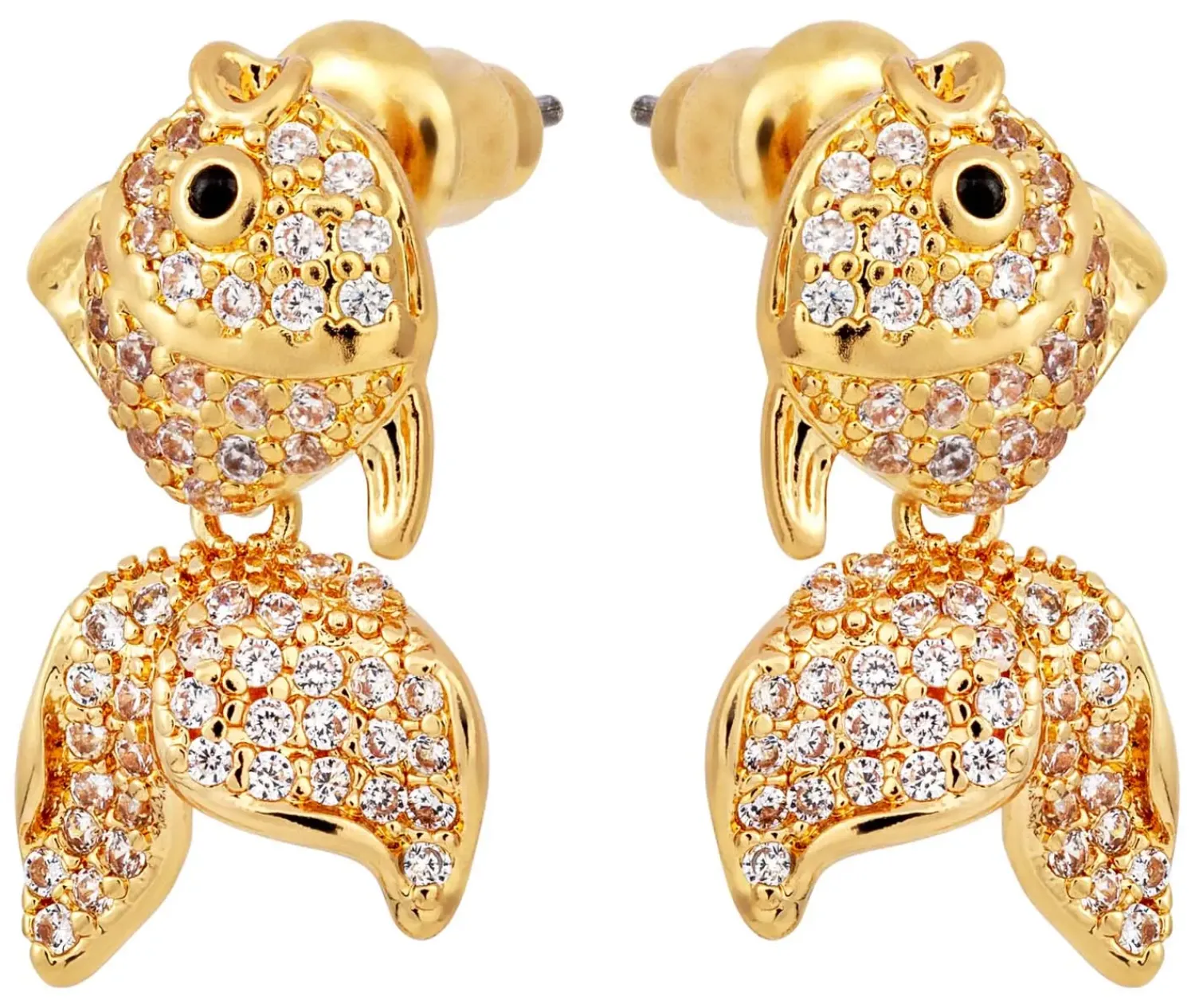 Bijou Brigitte Ohrringe Gold|Ohrstecker>Ohrstecker - Zirconia Pond gold