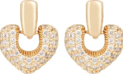Bijou Brigitte Für Bestimmte Personen|Ohrringe Gold>Ohrstecker - Zirconia Shine gold