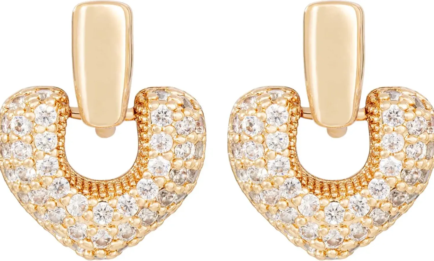 Bijou Brigitte Für Bestimmte Personen|Ohrringe Gold>Ohrstecker - Zirconia Shine gold