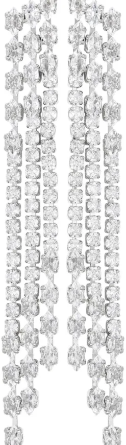 Bijou Brigitte Brautohrringe|Ohrstecker>Ohrstecker - Zirconia Tassel silber