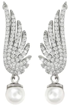 Bijou Brigitte Ohrstecker>Ohrstecker - Zirconia Wings silber