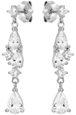 Bijou Brigitte Ohrringe 925Er Silber|Ohrringe 925Er Silber>Ohrstecker - Zirkonia Sparkle silber