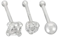 Bijou Brigitte Lippenpiercings|Piercings Silber>Piercing - Beauty Star silber