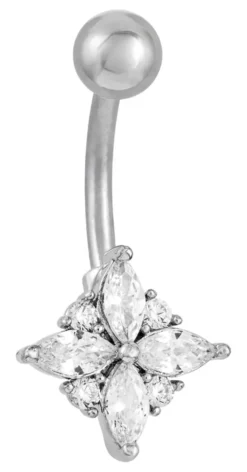 Bijou Brigitte Bauchnabelpiercings|Piercings Silber>Piercing - Charming Silver silber