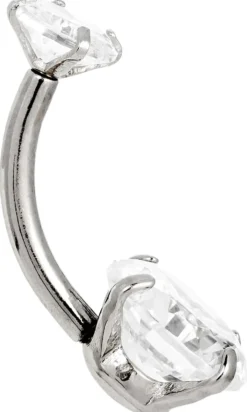 Bijou Brigitte Bauchnabelpiercings|Piercings Silber>Piercing - Classic Zirkonia silber