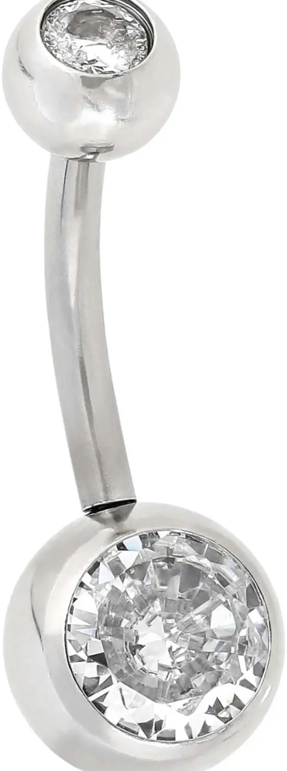 Bijou Brigitte Bauchnabelpiercings|Piercings Silber>Piercing - Classy Cubic silber