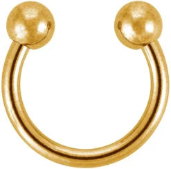 Bijou Brigitte Piercings Gold|Nasenpiercings>Piercing - en Barbell gold