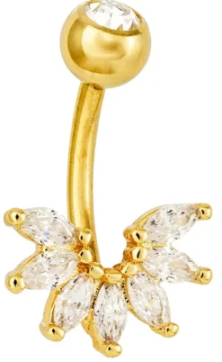 Bijou Brigitte Piercings Gold>Piercing - en Bloom gold