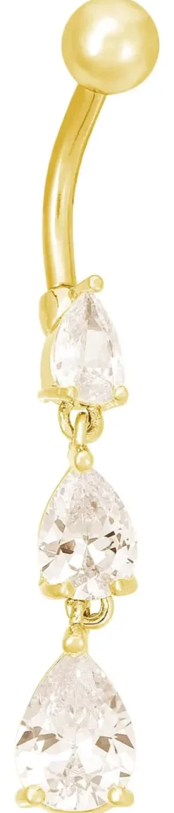 Bijou Brigitte Bauchnabelpiercings|Piercings Gold>Piercing - en Wonder gold