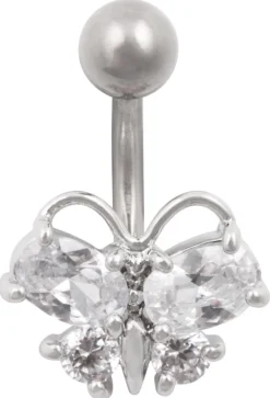 Bijou Brigitte Bauchnabelpiercings>Piercing - Schmetterling