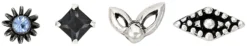 Bijou Brigitte Piercing-Sets|Bunter Schmuck>Piercing-Set - Sparkling Dream mehrfarbig