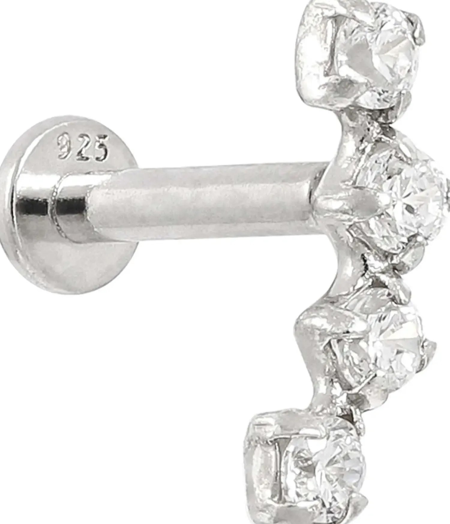 Bijou Brigitte Piercings Silber|Silver Crystals>Piercing - Silver Dots silber