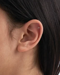 Bijou Brigitte Piercings Silber|Silver Crystals>Piercing - Silver Star silber