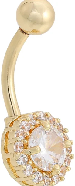 Bijou Brigitte Bauchnabelpiercings|Piercings Gold>Piercing - Sparkling Circle gold
