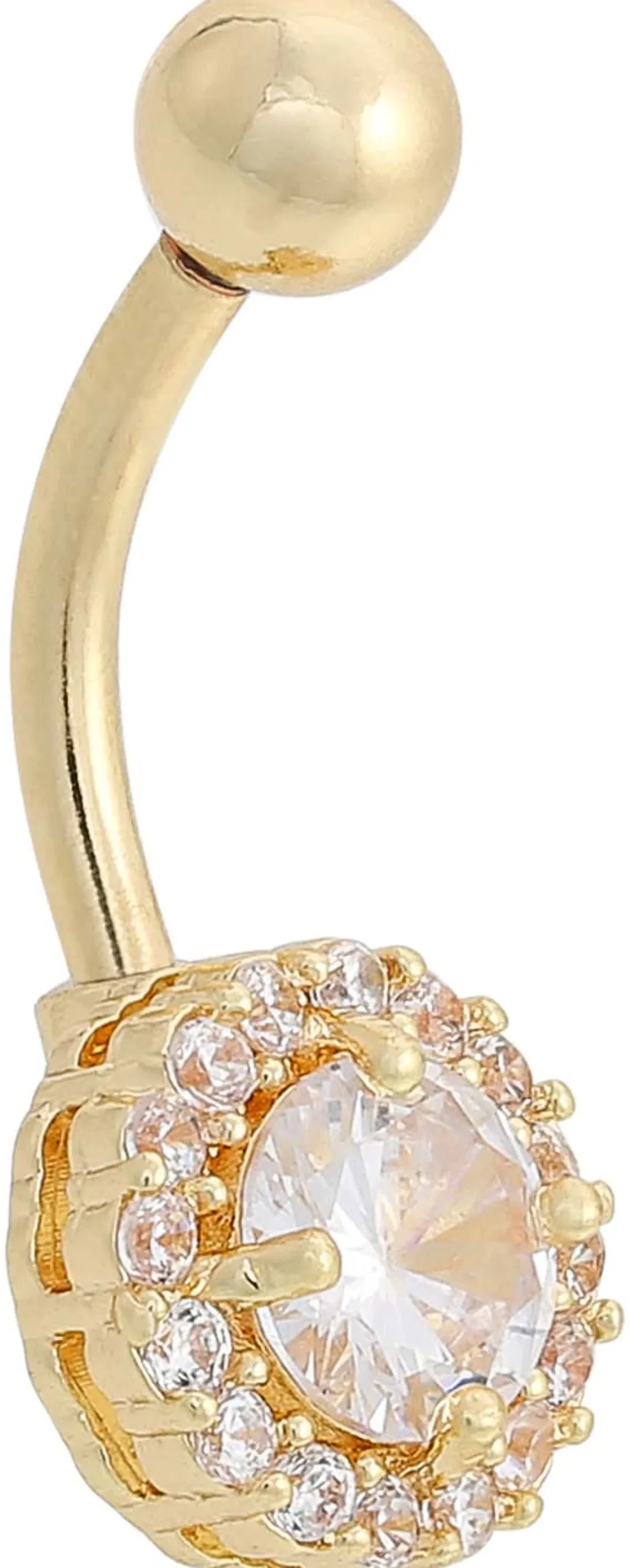 Bijou Brigitte Bauchnabelpiercings|Piercings Gold>Piercing - Sparkling Circle gold