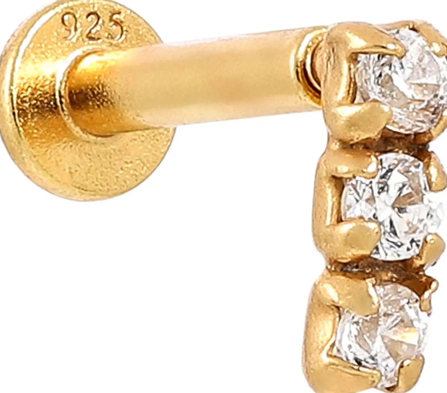 Bijou Brigitte Ohrringe Gold|Piercings Gold>Piercing - Sparkling Dots gold