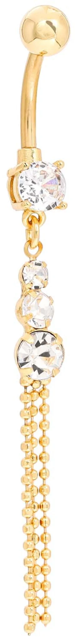 Bijou Brigitte Bauchnabelpiercings|Piercings Gold>Piercing - Stunning Zirkonia gold