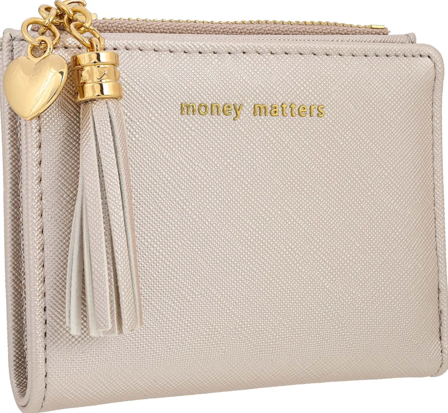 Bijou Brigitte Portemonnaies>Portemonnaie - Shine beige