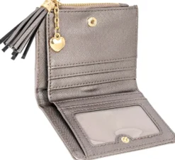 Bijou Brigitte Portemonnaies>Portemonnaie - Graphite Shine grau