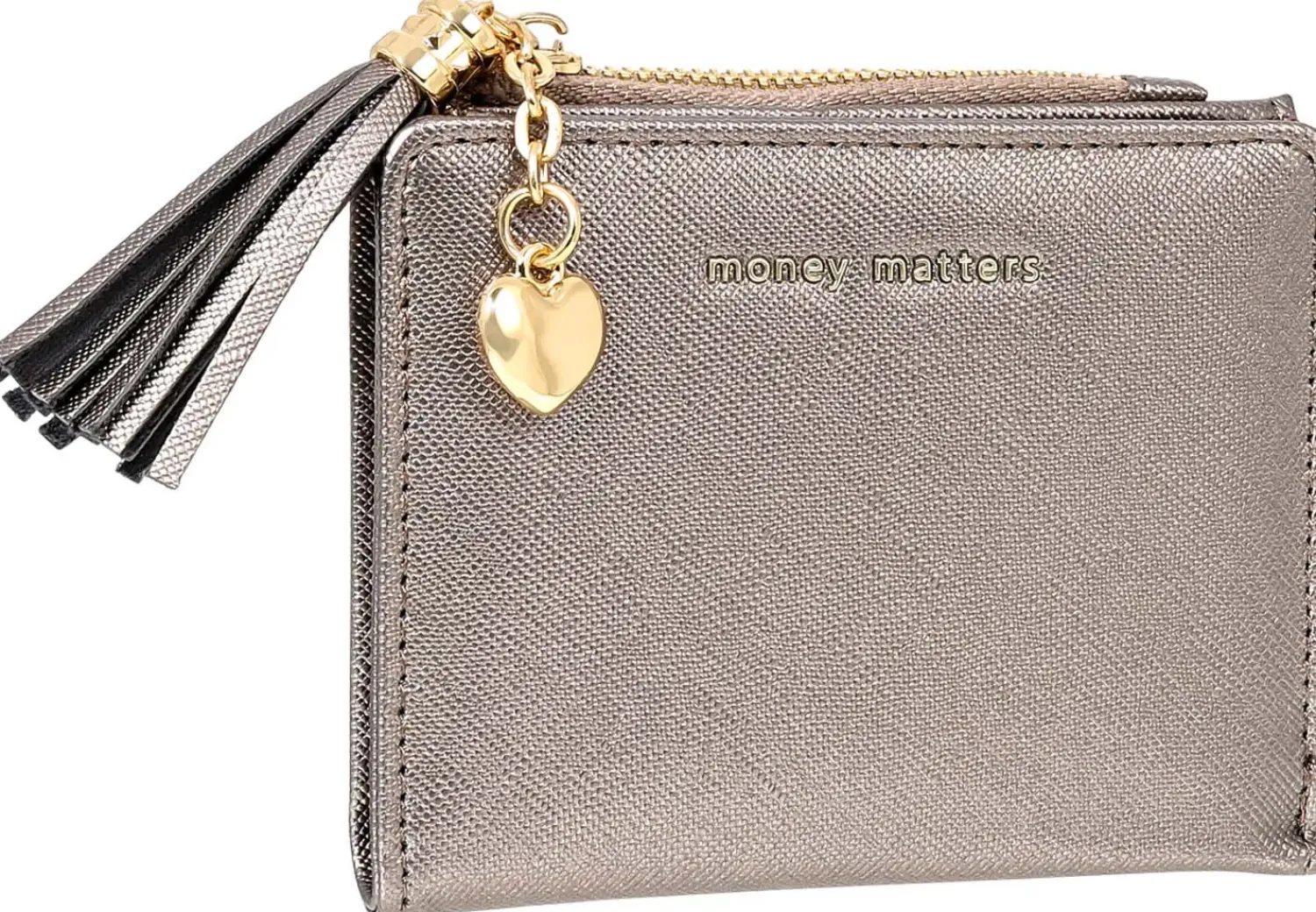 Bijou Brigitte Portemonnaies>Portemonnaie - Graphite Shine grau
