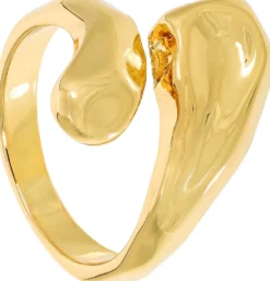 Bijou Brigitte Basics|Statement-Ringe>Ring - Asymmetrical Basic gold