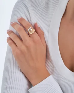 Bijou Brigitte Ringe Gold>Ring - Bicolor Classic gold, silber