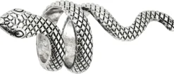 Bijou Brigitte Statement-Ringe|Boho-Schmuck>Ring - Big Snake silber