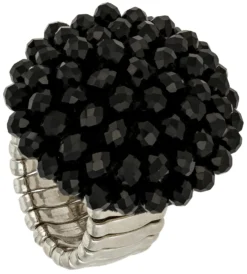 Bijou Brigitte Ringe Mit Steinen|Statement-Ringe>Ring - Black Mamba schwarz