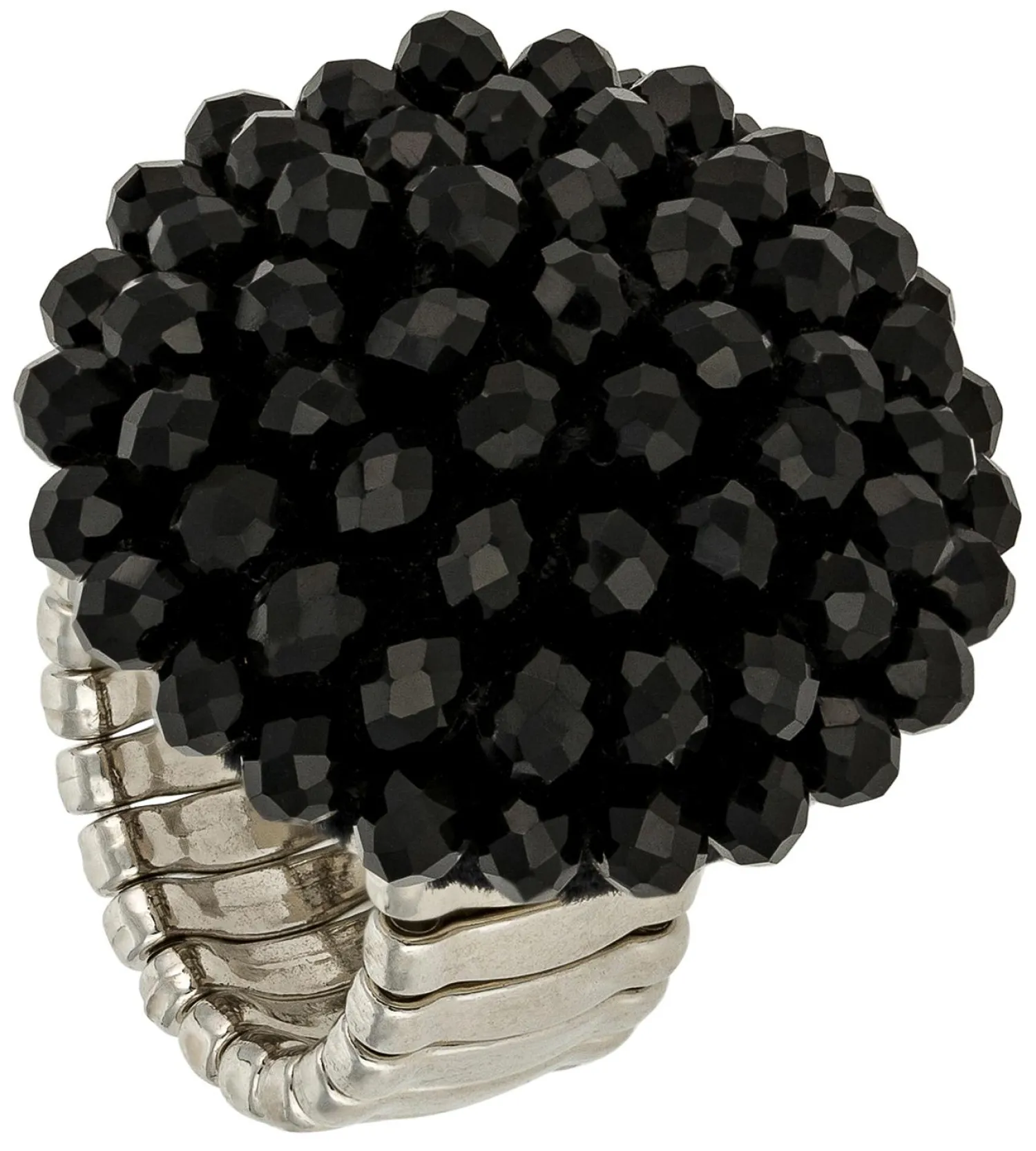 Bijou Brigitte Ringe Mit Steinen|Statement-Ringe>Ring - Black Mamba schwarz