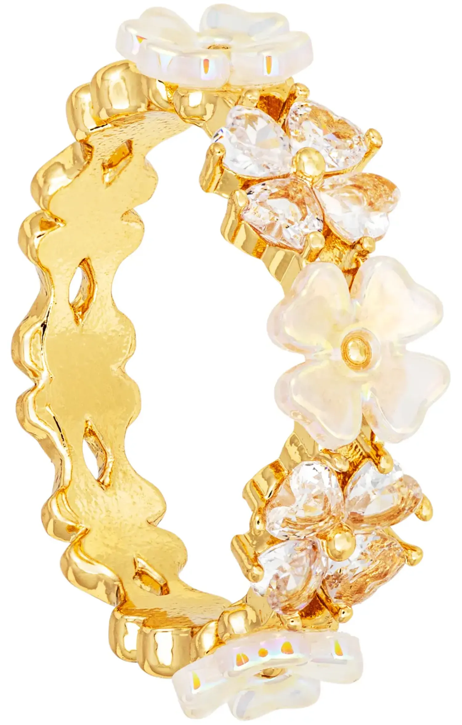 Bijou Brigitte Ringe Gold>Ring - Bloomy Flowers gold