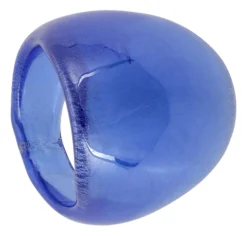 Bijou Brigitte Statement-Ringe>Ring - Blue Glass blau