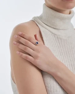 Bijou Brigitte Ringe 925Er Silber|Antragsringe>Ring - Blue Princess blau, silber