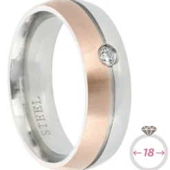 Bijou Brigitte Antragsringe|Wasserfester Schmuck>Ring - Charming 18 silber